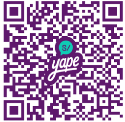 Código QR para pagar con Yape a Activa Tu Racha